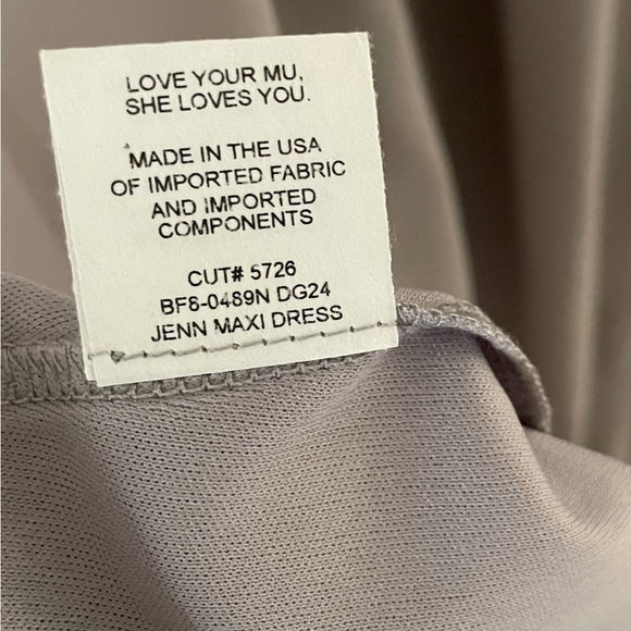 Show Me Your Mumu Jenn Maxi Dress in Dove Grey - Picture 10 of 10